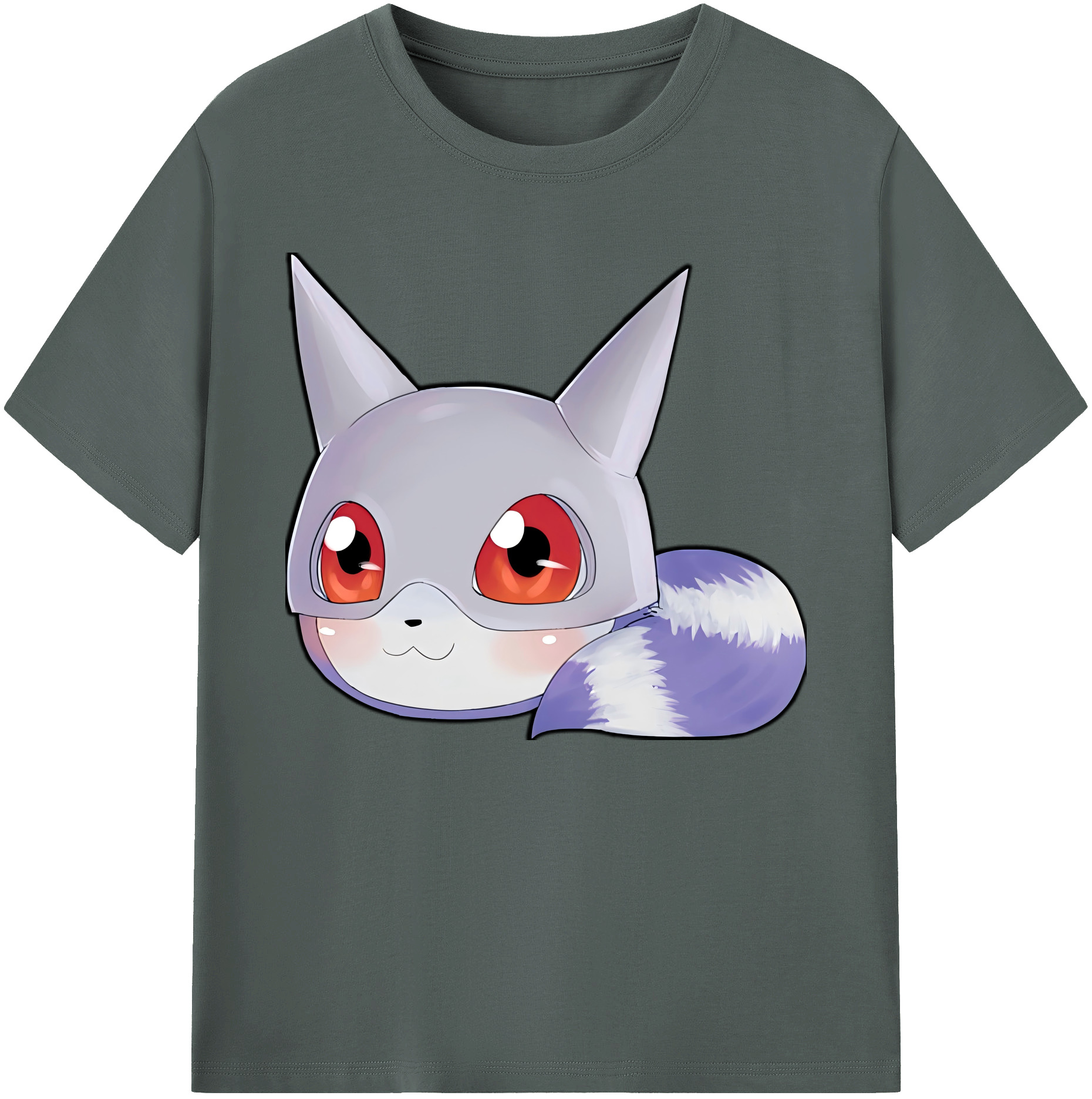 （画像用） Digimon デジタルモンスター/デジモン 綿100％ メンズ半袖Tシャツ｜肌触りやわらか＆通気性